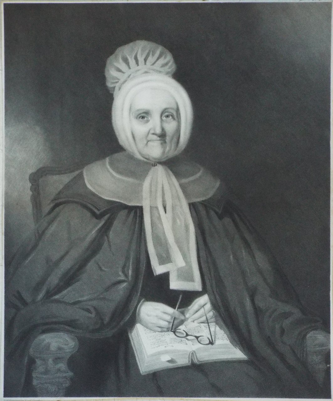 Lithograph - Mrs Sarah Glover - Underwood